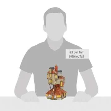 Harry Potter Village The Burrow Lit Building Decoration