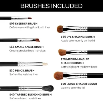 Elevate Makeup with Sigma Beauty Premium Eye Brush Set
