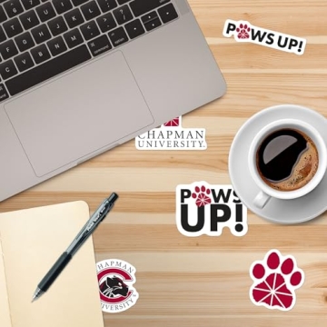 Chapman University Spirit Logo Stickers Variety Pack - Great for Gifts