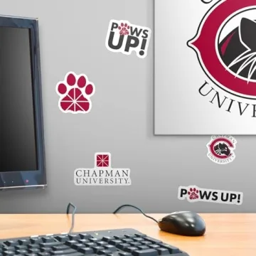 Chapman University Spirit Logo Stickers Variety Pack - Great for Gifts