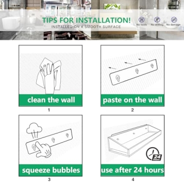 Maximize Your Space with Bakzon Acrylic Shower Shelves