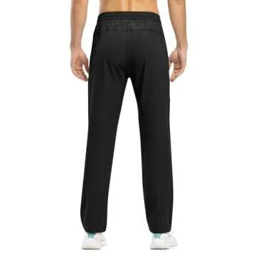 TBMPOY Men's Hiking Pants Lightweight Quick Dry Athletic Wear