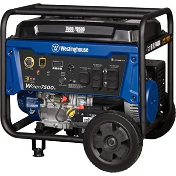 Westinghouse Outdoor Power Equipment 9500 Peak Watt Home Backup Portable Generator, Remote Electric Start with Auto Choke, Transfer Switch Ready, Gas Powered, CO Sensor