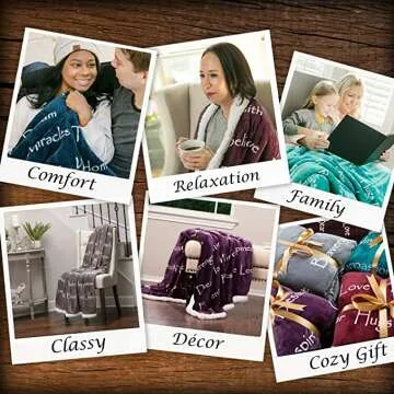 Chanasya Healing Throw Blanket for Comfort & Style