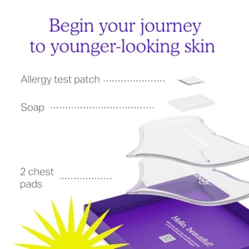 Silicone Chest Wrinkle Pads - Reusable Anti-Aging Patches