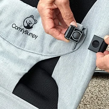 ComfyBumpy Ergonomic Baby Bouncer - Portable & Safe