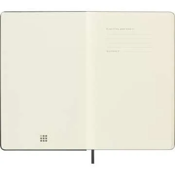 Moleskine Art Sketchbook, Hard Cover, Large (5" x 8.25") Plain/Blank, Black, 104 Pages