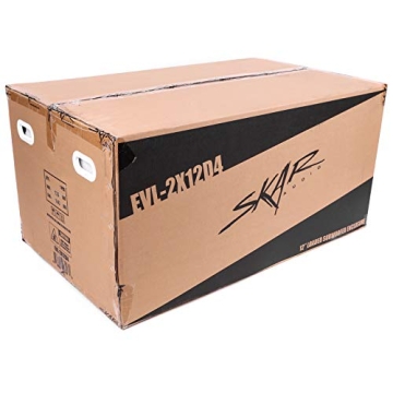 Skar Audio EVL Series Dual 12" 5000W Subwoofer Enclosure