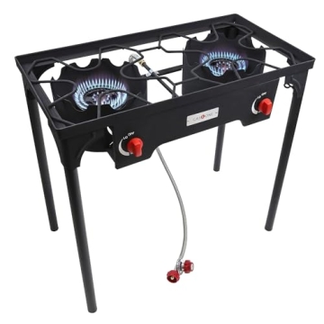 Gas One Propane Double Burner Camp Stove - Ultimate Outdoor Cooking