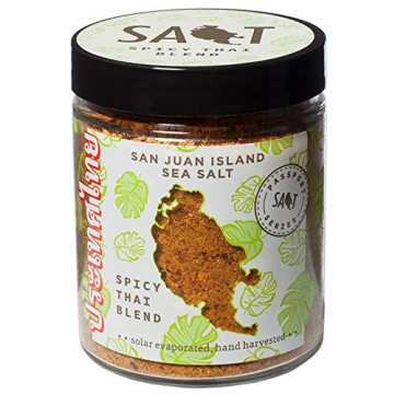 Spicy Thai Blend by San Juan Island Sea Salt - Bold Flavor Composition