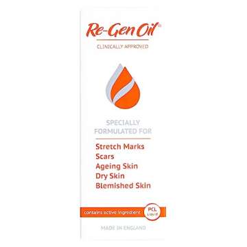 Re Gen Oil Improve the Appearance of Scars, Stretch Marks and Uneven Skin Tone 75ml/2.5oz