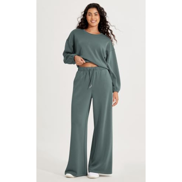ODODOS Women's Modal Wide Leg Pants – Casual Comfort