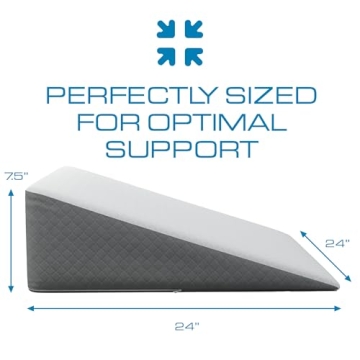 Kӧlbs Bed Wedge Pillow for Sleep Apnea and Back Pain