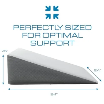 Kӧlbs Bed Wedge Pillow for Sleep Apnea and Back Pain