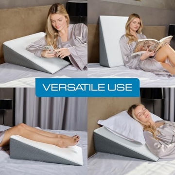 Kӧlbs Bed Wedge Pillow for Sleep Apnea and Back Pain