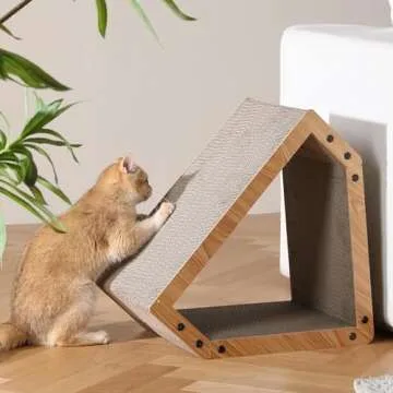 FUKUMARU Cat Scratcher House – Eco-Friendly Fun for Kittens