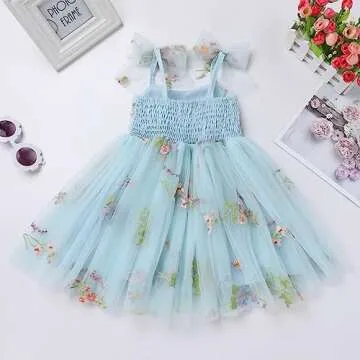 IMEKIS Sweet Birthday Dress for Baby Girls