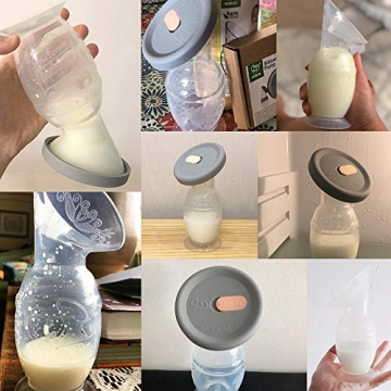 Haakaa Manual Breast Pump 5oz - Silicone Milk Saver for Moms