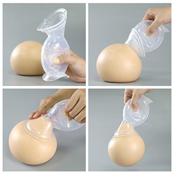 Haakaa Manual Breast Pump 5oz - Silicone Milk Saver for Moms