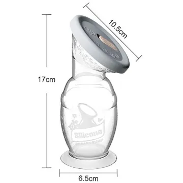 Haakaa Manual Breast Pump 5oz - Silicone Milk Saver for Moms