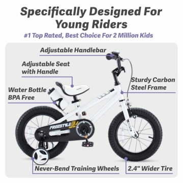 RoyalBaby Kids 16 Inch BMX Bike for Ages 4-7