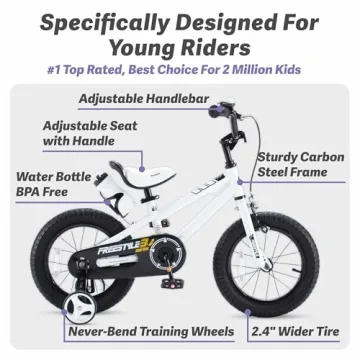 RoyalBaby Kids 16 Inch BMX Bike for Ages 4-7