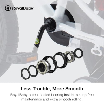 RoyalBaby Kids 16 Inch BMX Bike for Ages 4-7