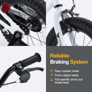 RoyalBaby Kids 16 Inch BMX Bike for Ages 4-7