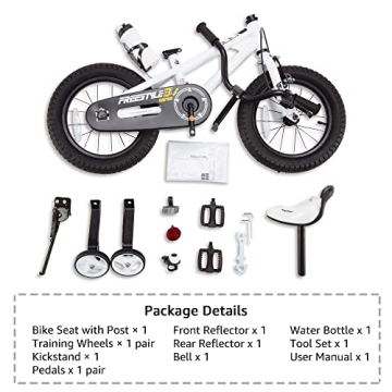 RoyalBaby Kids 16 Inch BMX Bike for Ages 4-7