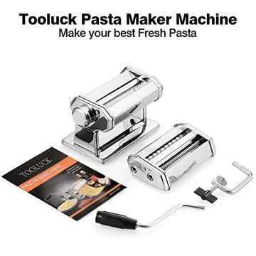 Tooluck 150 Pasta Maker for Authentic Homemade Pasta