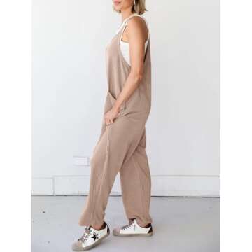 Cicy Bell Women’s Summer Casual Jumpsuit with Adjustable Straps