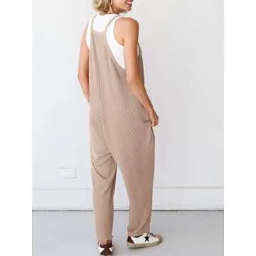 Cicy Bell Women’s Summer Casual Jumpsuit with Adjustable Straps