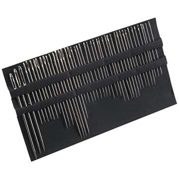 SINGER 01125 Assorted Hand Needles - Betweens, Chenille, Darners, Embroidery, Sharps & Tapestry, Assorted Sizes, 45-Count,