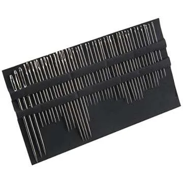 SINGER 01125 Assorted Hand Needles - Betweens, Chenille, Darners, Embroidery, Sharps & Tapestry, Assorted Sizes, 45-Count,