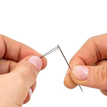 SINGER 01125 Assorted Hand Needles - Betweens, Chenille, Darners, Embroidery, Sharps & Tapestry, Assorted Sizes, 45-Count,