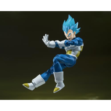 Unleash Saiyan Power with Super Saiyan God Vegeta Figure