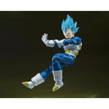 Unleash Saiyan Power with Super Saiyan God Vegeta Figure