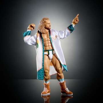 Mattel WWE Elite Action Figure & Accessories, Series #115 6-inch Collectible Tyler Bate with 25 Articulation Points & Swappable Hands