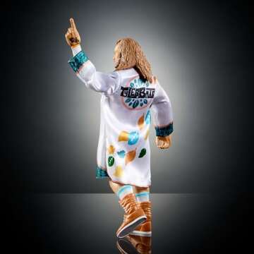 Mattel WWE Elite Action Figure & Accessories, Series #115 6-inch Collectible Tyler Bate with 25 Articulation Points & Swappable Hands