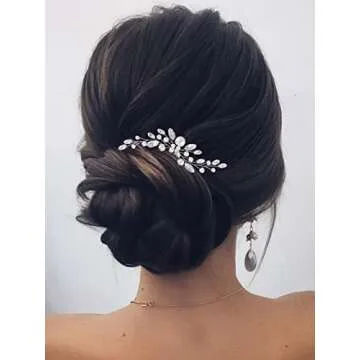 Elegant JAKAWIN Pearl Wedding Hair Pins for Brides