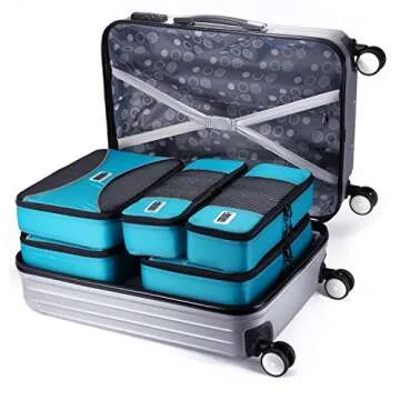 PRO Packing Cubes | Ultralight Travel Organizer Set for Packing