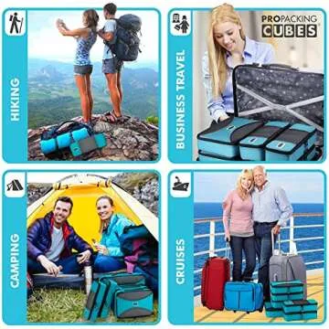 PRO Packing Cubes | Ultralight Travel Organizer Set for Packing