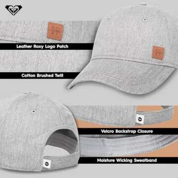 Roxy Women's Extra Innings Baseball Cap - Stylish and Eco-Friendly