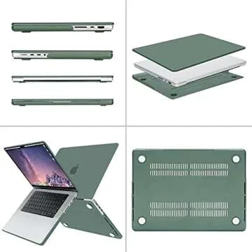 MOSISO MacBook Pro 16 Case with Screen Protector & Bag