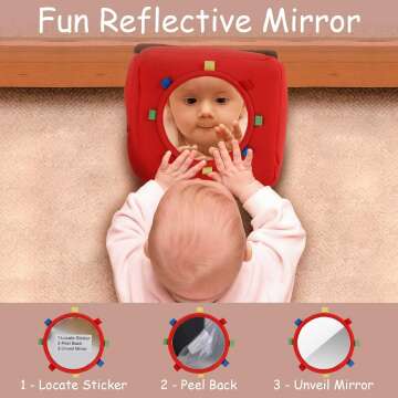 iPlay iLearn Newborn Donkey Rattle Toy for Infants