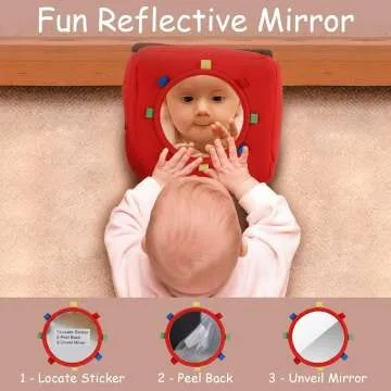 iPlay iLearn Newborn Donkey Rattle Toy for Infants