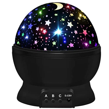 Enchanting Star Projector Night Light for Kids, Perfect for Ages 3-8