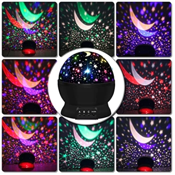 Star Projector Night Light for Kids Age 3-8