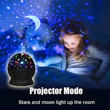 Star Projector Night Light for Kids Age 3-8