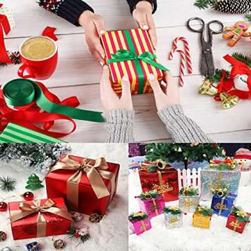 Mdoker 13.8 Inch Aluminum Knitting Needles Colored Straight Single Pointed Metal Sweater Knitting Needle for DIY Knitting Projects,Size US 9(5.5mm)